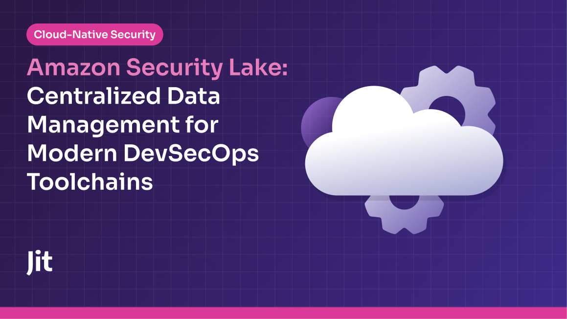 a cloud with the words amazon security lake, centralized data management for modern dev