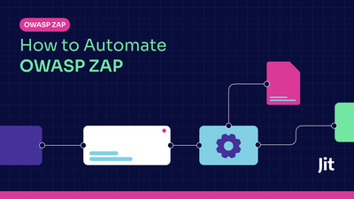 a diagram of how to automate owasp zap