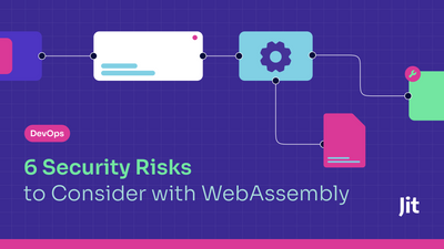 a diagram with the words 6 security tasks to consider with web assembly