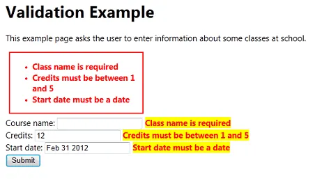 a screenshot of a class registration form