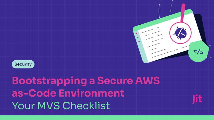 a checklist with the words bootstrapping a secure aws as - code